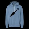 Unisex Garment-Dyed Lightweight Fleece Hooded Sweatshirt Thumbnail
