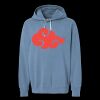 Unisex Garment-Dyed Lightweight Fleece Hooded Sweatshirt Thumbnail