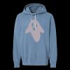 Unisex Garment-Dyed Lightweight Fleece Hooded Sweatshirt Thumbnail