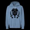 Unisex Garment-Dyed Lightweight Fleece Hooded Sweatshirt Thumbnail