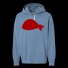 Unisex Garment-Dyed Lightweight Fleece Hooded Sweatshirt Thumbnail