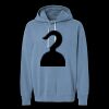 Unisex Garment-Dyed Lightweight Fleece Hooded Sweatshirt Thumbnail