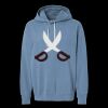 Unisex Garment-Dyed Lightweight Fleece Hooded Sweatshirt Thumbnail