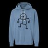 Unisex Garment-Dyed Lightweight Fleece Hooded Sweatshirt Thumbnail