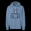 Unisex Garment-Dyed Lightweight Fleece Hooded Sweatshirt Thumbnail