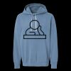 Unisex Garment-Dyed Lightweight Fleece Hooded Sweatshirt Thumbnail