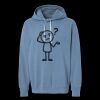 Unisex Garment-Dyed Lightweight Fleece Hooded Sweatshirt Thumbnail