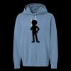 Unisex Garment-Dyed Lightweight Fleece Hooded Sweatshirt Thumbnail
