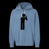 Unisex Garment-Dyed Lightweight Fleece Hooded Sweatshirt Thumbnail