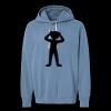 Unisex Garment-Dyed Lightweight Fleece Hooded Sweatshirt Thumbnail