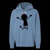 Unisex Garment-Dyed Lightweight Fleece Hooded Sweatshirt Thumbnail