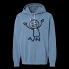 Unisex Garment-Dyed Lightweight Fleece Hooded Sweatshirt Thumbnail