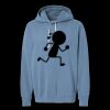 Unisex Garment-Dyed Lightweight Fleece Hooded Sweatshirt Thumbnail