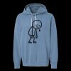 Unisex Garment-Dyed Lightweight Fleece Hooded Sweatshirt Thumbnail