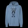 Unisex Garment-Dyed Lightweight Fleece Hooded Sweatshirt Thumbnail