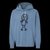 Unisex Garment-Dyed Lightweight Fleece Hooded Sweatshirt Thumbnail