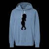 Unisex Garment-Dyed Lightweight Fleece Hooded Sweatshirt Thumbnail