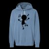 Unisex Garment-Dyed Lightweight Fleece Hooded Sweatshirt Thumbnail