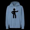 Unisex Garment-Dyed Lightweight Fleece Hooded Sweatshirt Thumbnail