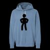 Unisex Garment-Dyed Lightweight Fleece Hooded Sweatshirt Thumbnail