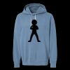 Unisex Garment-Dyed Lightweight Fleece Hooded Sweatshirt Thumbnail