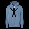 Unisex Garment-Dyed Lightweight Fleece Hooded Sweatshirt Thumbnail