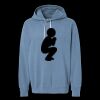 Unisex Garment-Dyed Lightweight Fleece Hooded Sweatshirt Thumbnail