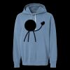 Unisex Garment-Dyed Lightweight Fleece Hooded Sweatshirt Thumbnail
