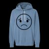 Unisex Garment-Dyed Lightweight Fleece Hooded Sweatshirt Thumbnail