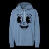 Unisex Garment-Dyed Lightweight Fleece Hooded Sweatshirt Thumbnail