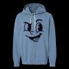 Unisex Garment-Dyed Lightweight Fleece Hooded Sweatshirt Thumbnail