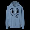 Unisex Garment-Dyed Lightweight Fleece Hooded Sweatshirt Thumbnail