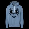 Unisex Garment-Dyed Lightweight Fleece Hooded Sweatshirt Thumbnail