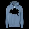 Unisex Garment-Dyed Lightweight Fleece Hooded Sweatshirt Thumbnail