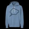Unisex Garment-Dyed Lightweight Fleece Hooded Sweatshirt Thumbnail