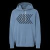 Unisex Garment-Dyed Lightweight Fleece Hooded Sweatshirt Thumbnail