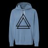 Unisex Garment-Dyed Lightweight Fleece Hooded Sweatshirt Thumbnail