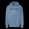 Unisex Garment-Dyed Lightweight Fleece Hooded Sweatshirt Thumbnail