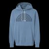 Unisex Garment-Dyed Lightweight Fleece Hooded Sweatshirt Thumbnail