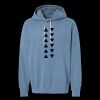 Unisex Garment-Dyed Lightweight Fleece Hooded Sweatshirt Thumbnail
