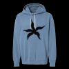 Unisex Garment-Dyed Lightweight Fleece Hooded Sweatshirt Thumbnail