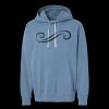 Unisex Garment-Dyed Lightweight Fleece Hooded Sweatshirt Thumbnail