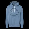 Unisex Garment-Dyed Lightweight Fleece Hooded Sweatshirt Thumbnail