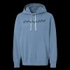 Unisex Garment-Dyed Lightweight Fleece Hooded Sweatshirt Thumbnail