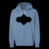 Unisex Garment-Dyed Lightweight Fleece Hooded Sweatshirt Thumbnail