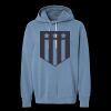 Unisex Garment-Dyed Lightweight Fleece Hooded Sweatshirt Thumbnail
