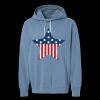 Unisex Garment-Dyed Lightweight Fleece Hooded Sweatshirt Thumbnail