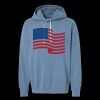 Unisex Garment-Dyed Lightweight Fleece Hooded Sweatshirt Thumbnail