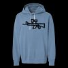 Unisex Garment-Dyed Lightweight Fleece Hooded Sweatshirt Thumbnail