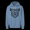 Unisex Garment-Dyed Lightweight Fleece Hooded Sweatshirt Thumbnail